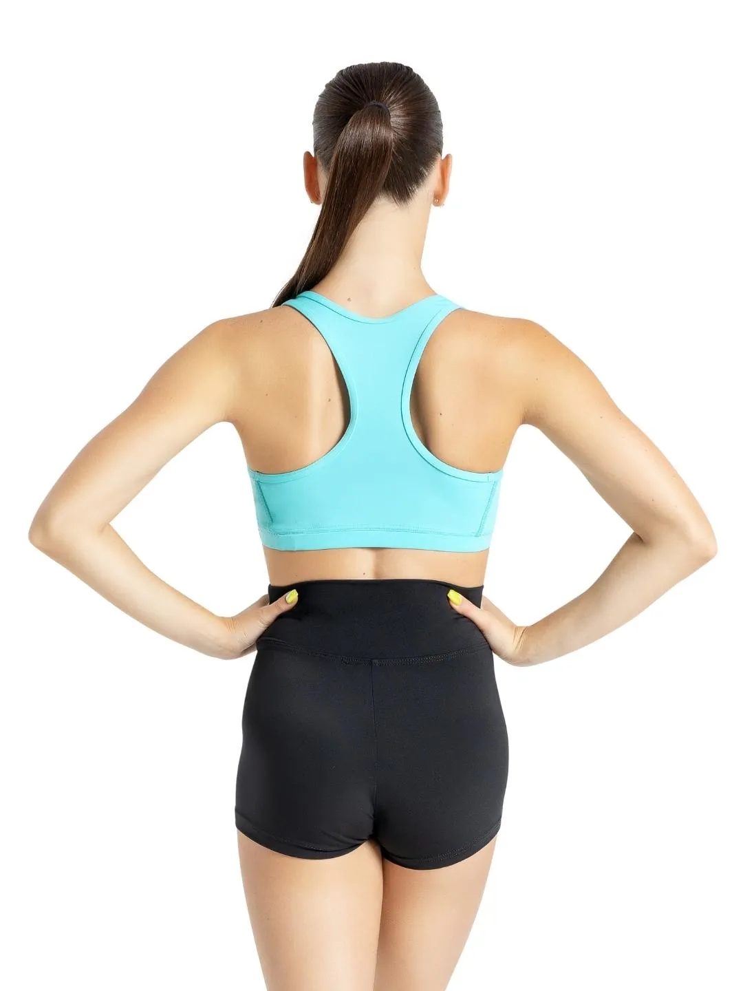 Capezio Team Basic High Waisted Gusset Shorts Adult Tb131