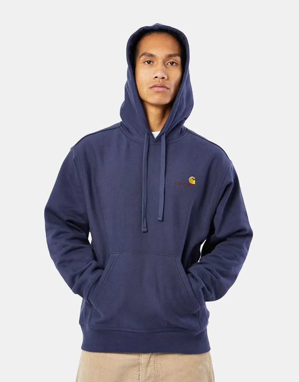 Carhartt WIP Hooded American Script Sweatshirt - Enzian