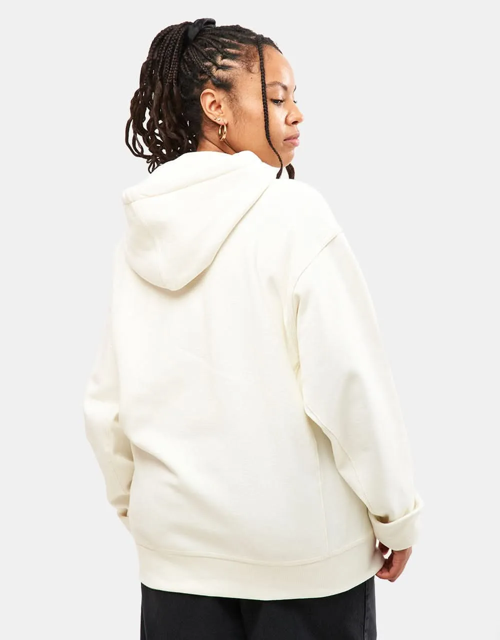 Carhartt WIP Hooded American Script Sweatshirt - Wax