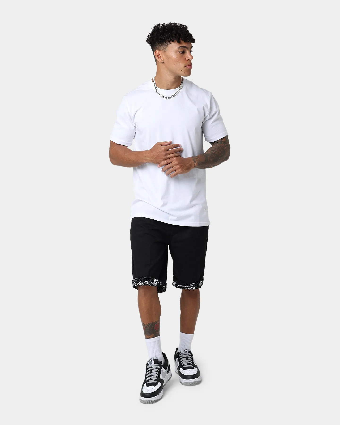 Carre Bandana Ultra Chino Shorts Black