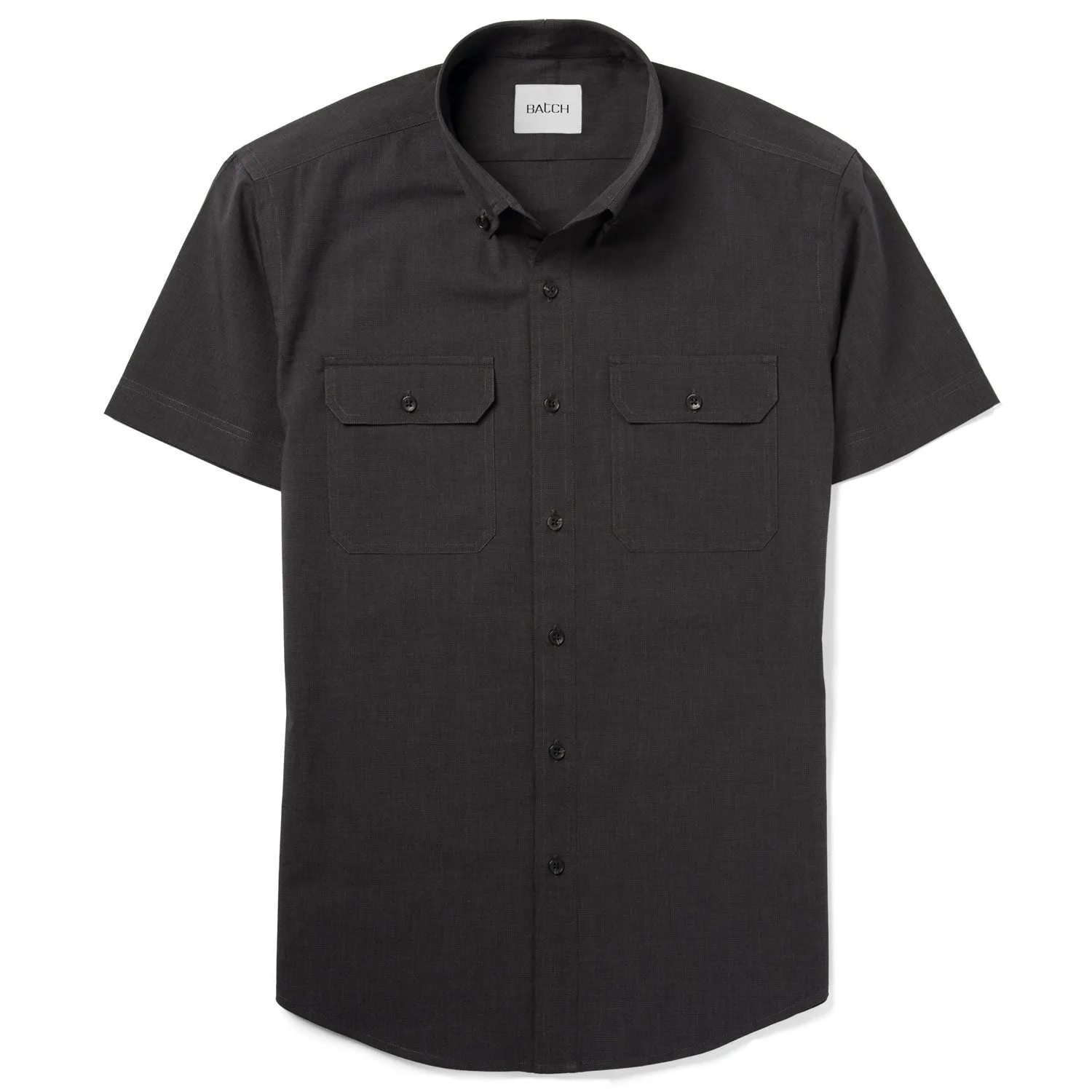 Constructor Short Sleeve Utility Shirt –  Asphalt Gray End-on-end