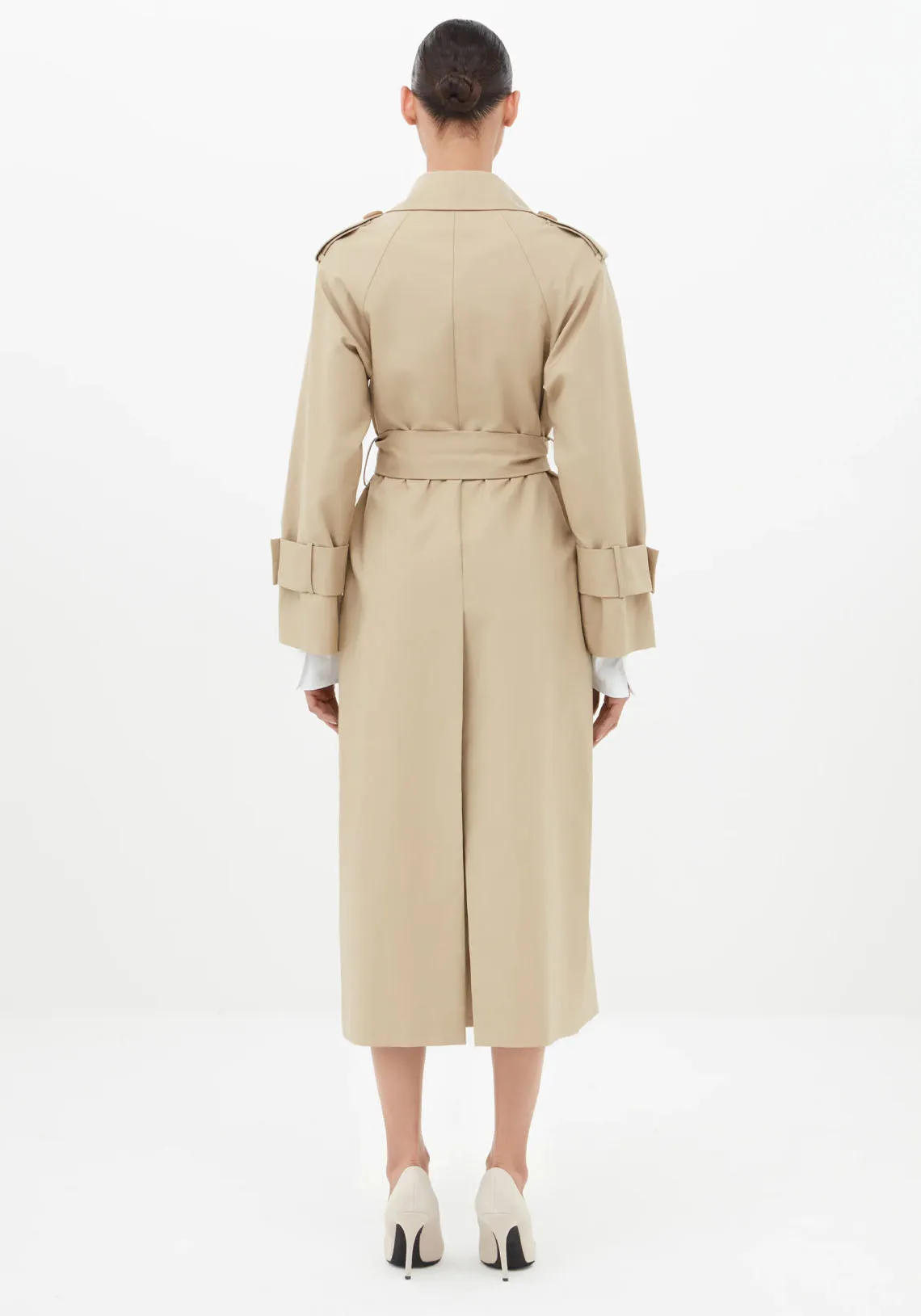 COTTON TRENCH COAT