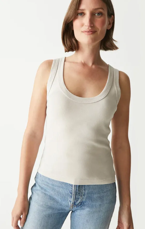 Elodie Cropped Scoop Neck Tank