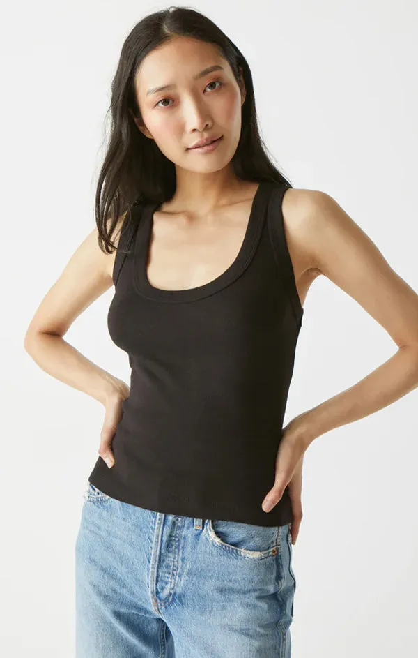 Elodie Cropped Scoop Neck Tank