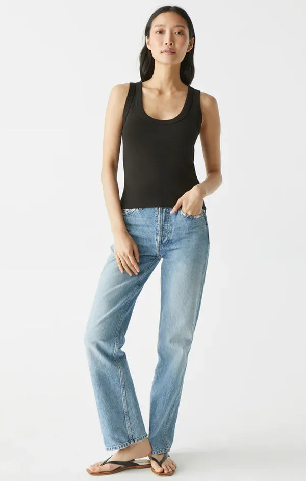 Elodie Cropped Scoop Neck Tank