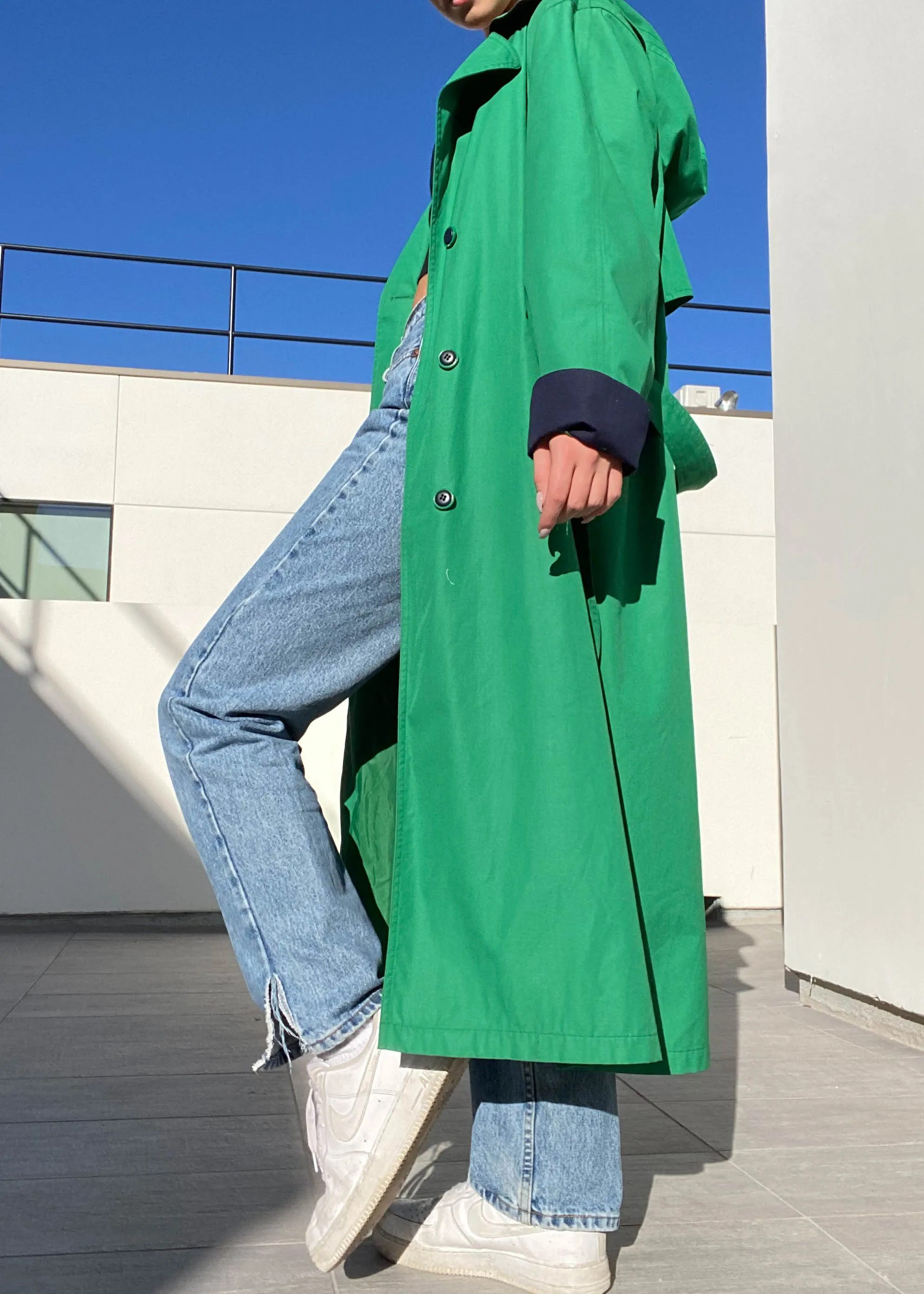 Emerald 90's Trench (M)