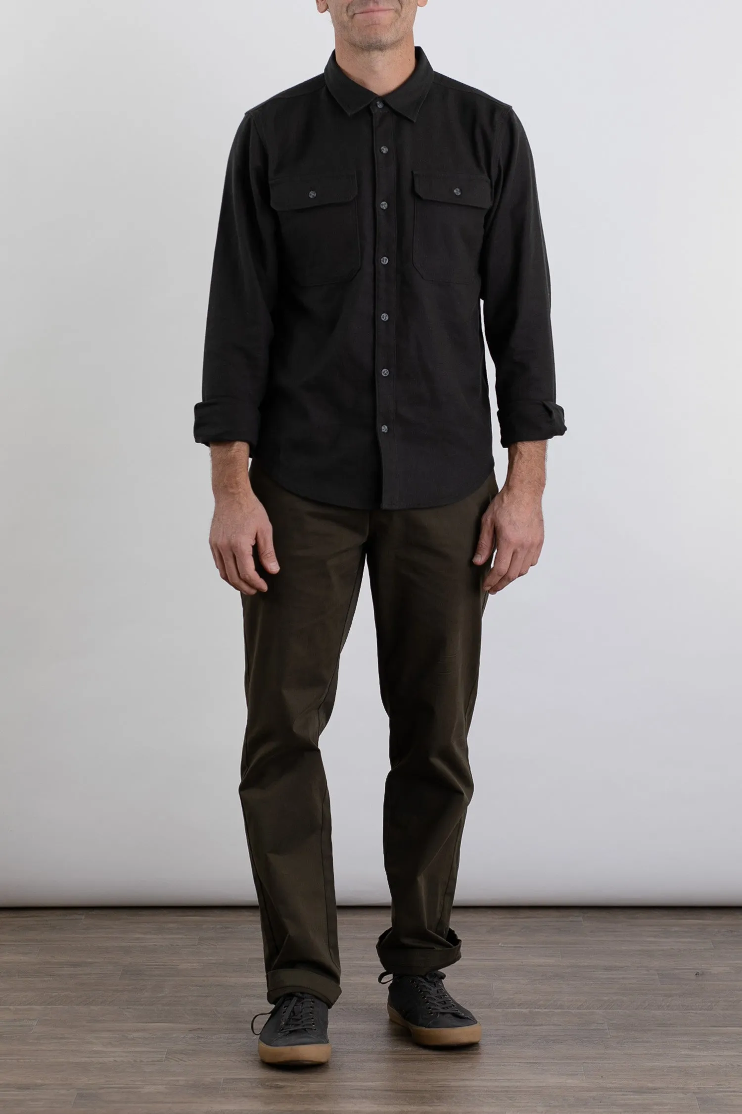 Eugene Utility Shirt / Charcoal