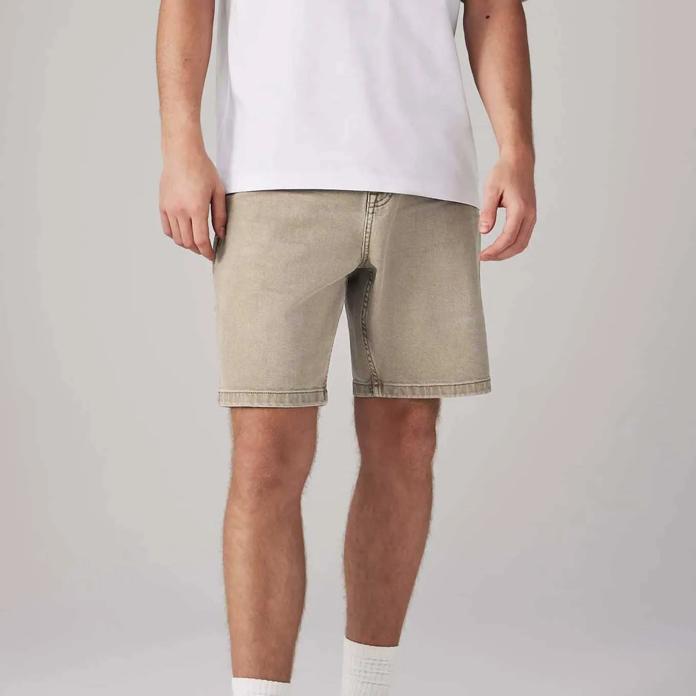 F&F Men's Clervaux Classic Denim Shorts