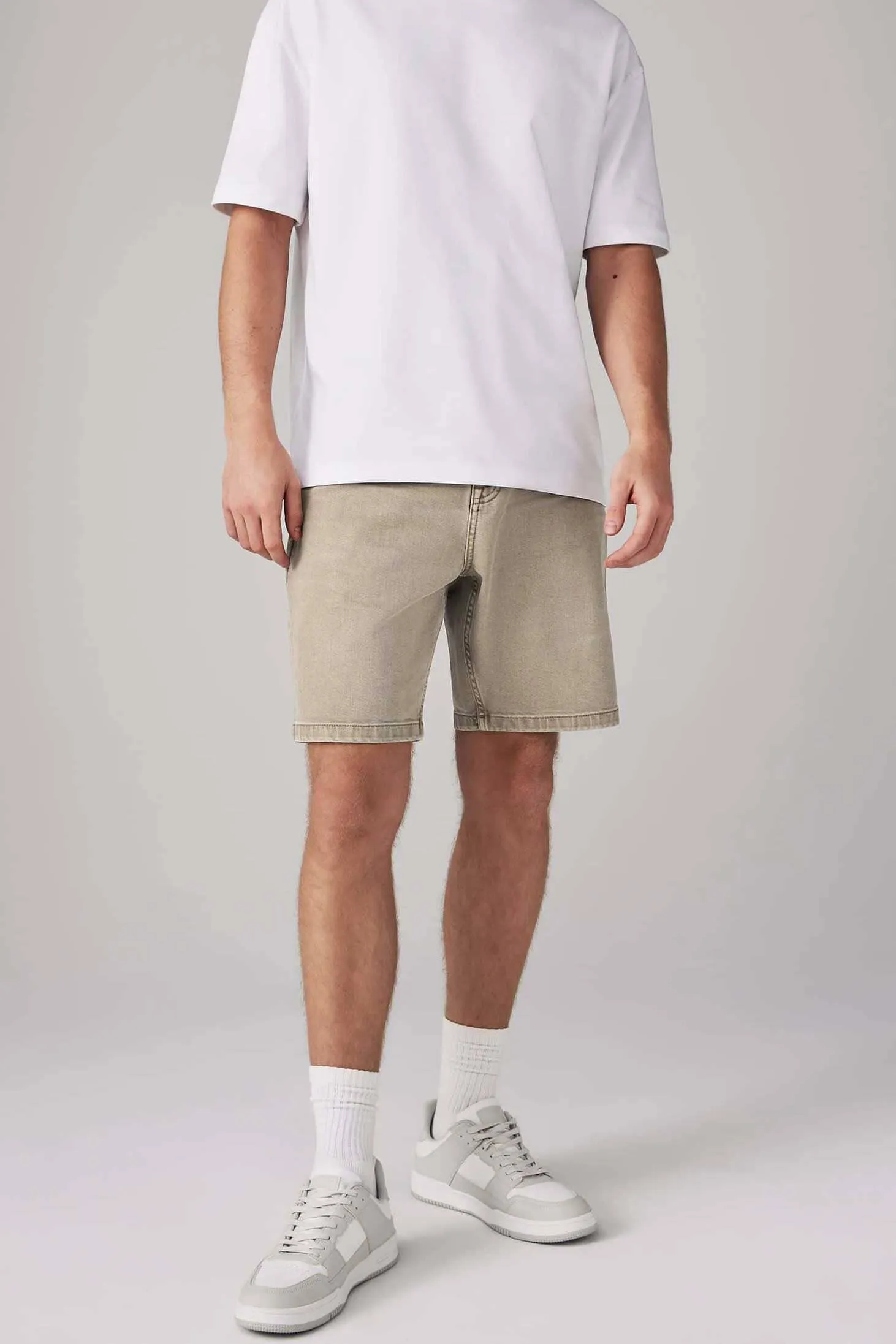 F&F Men's Clervaux Classic Denim Shorts