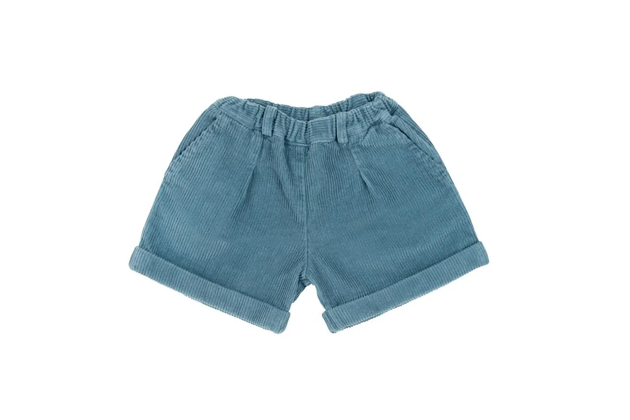 Girl Shorts - Velvet Avio