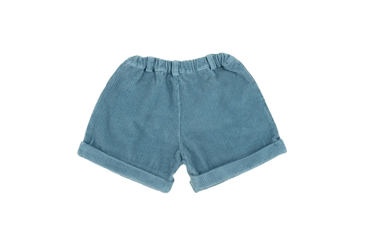 Girl Shorts - Velvet Avio