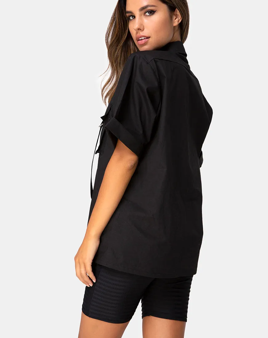 Haimen Shirt in Black