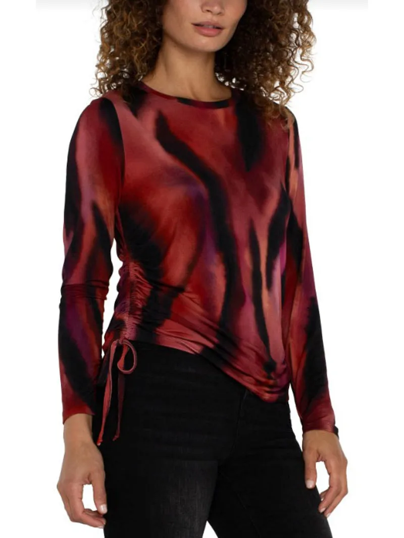 Liverpool Fiery Flare Shirt - Fire Opal