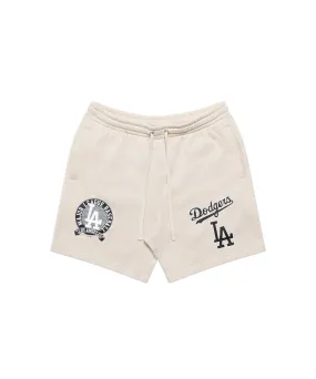 Majestic Los Angeles Dodgers Classic Fleece Shorts (Silver Lining)