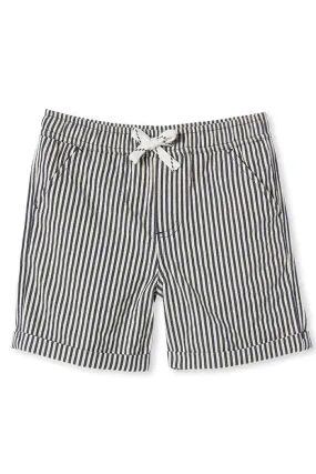 MILKY Stripe Shorts with drawstring