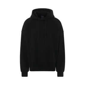 Moon Graphic Oversize Hoodie in Black