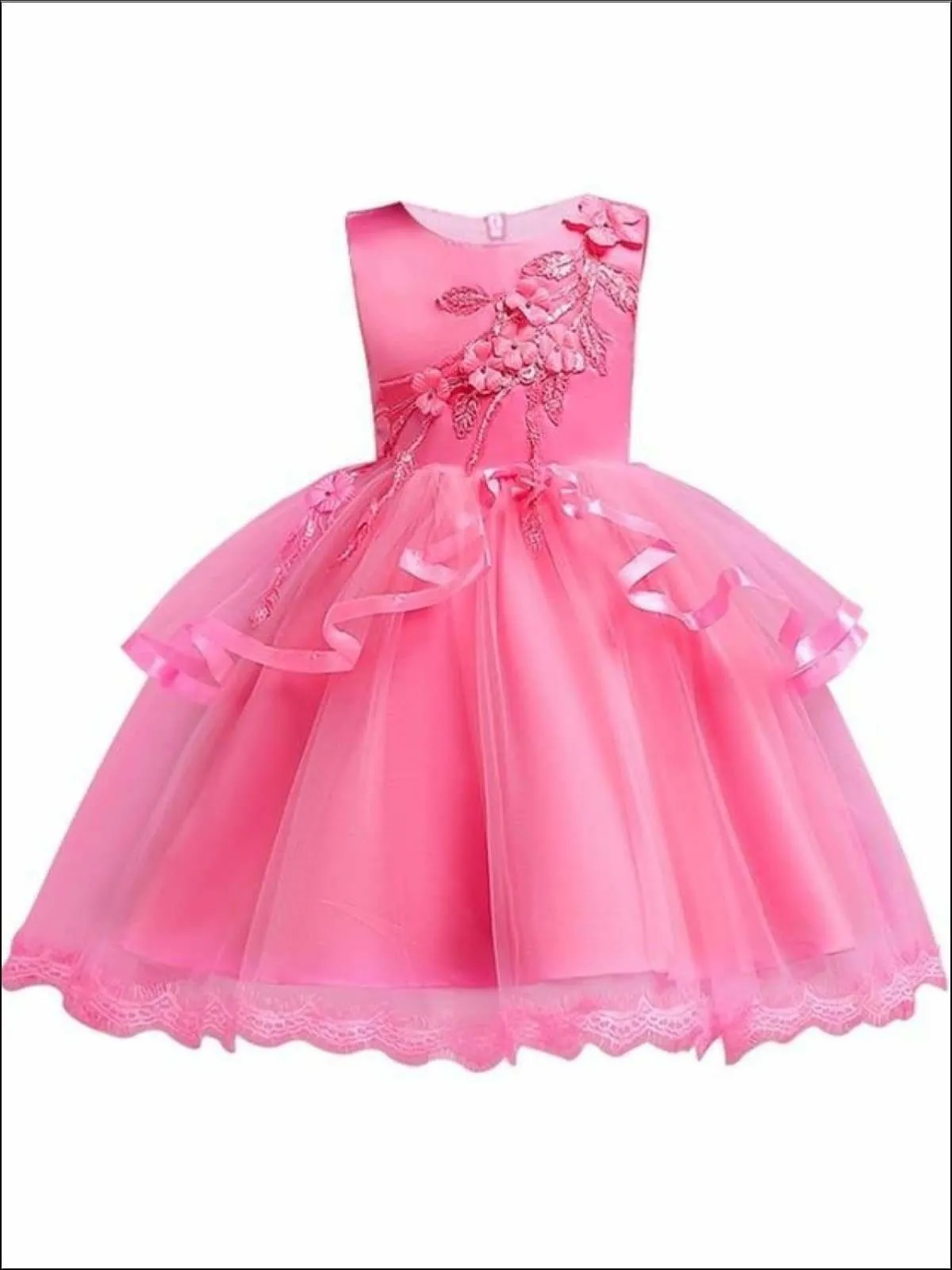 Pageant Perfection Embellished Formal Dress