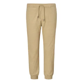 Pinn Trouser Khaki Polka Dot