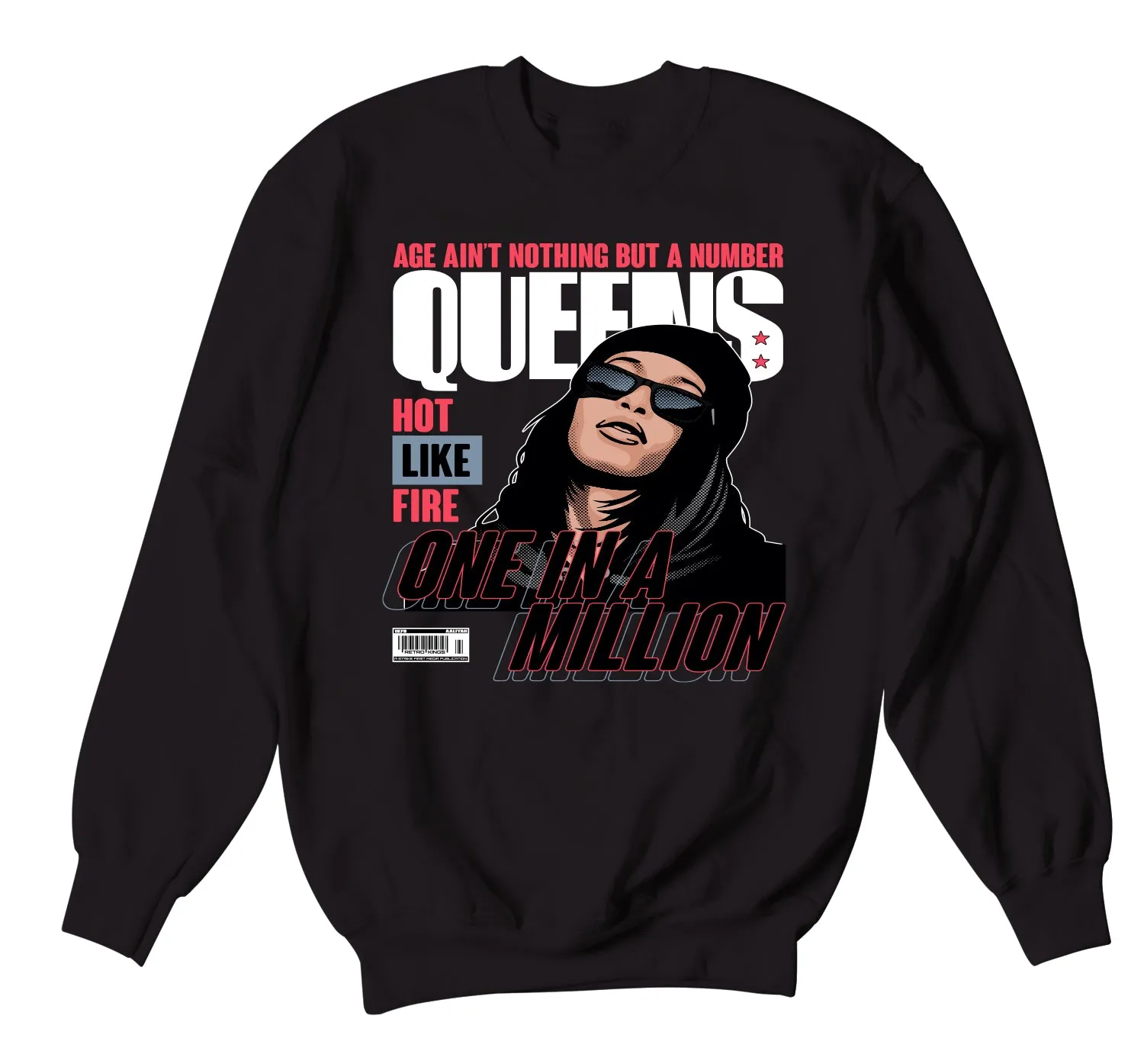 Retro 12 Utility Queens Sweater