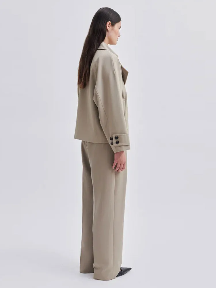 Second Female Silvia Trench Jacket Roasted Cashew