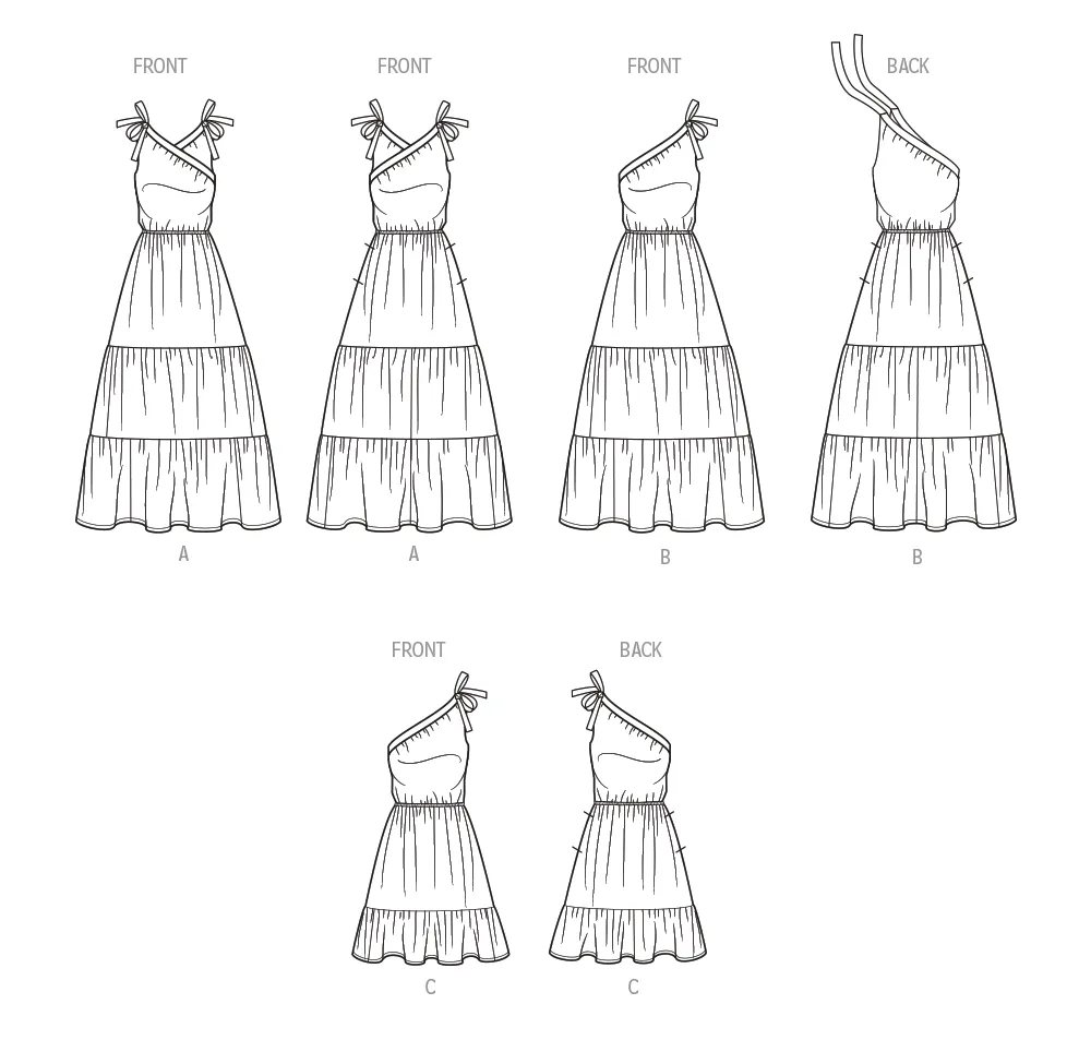 Simplicity 9746 sewing pattern Misses' Dresses