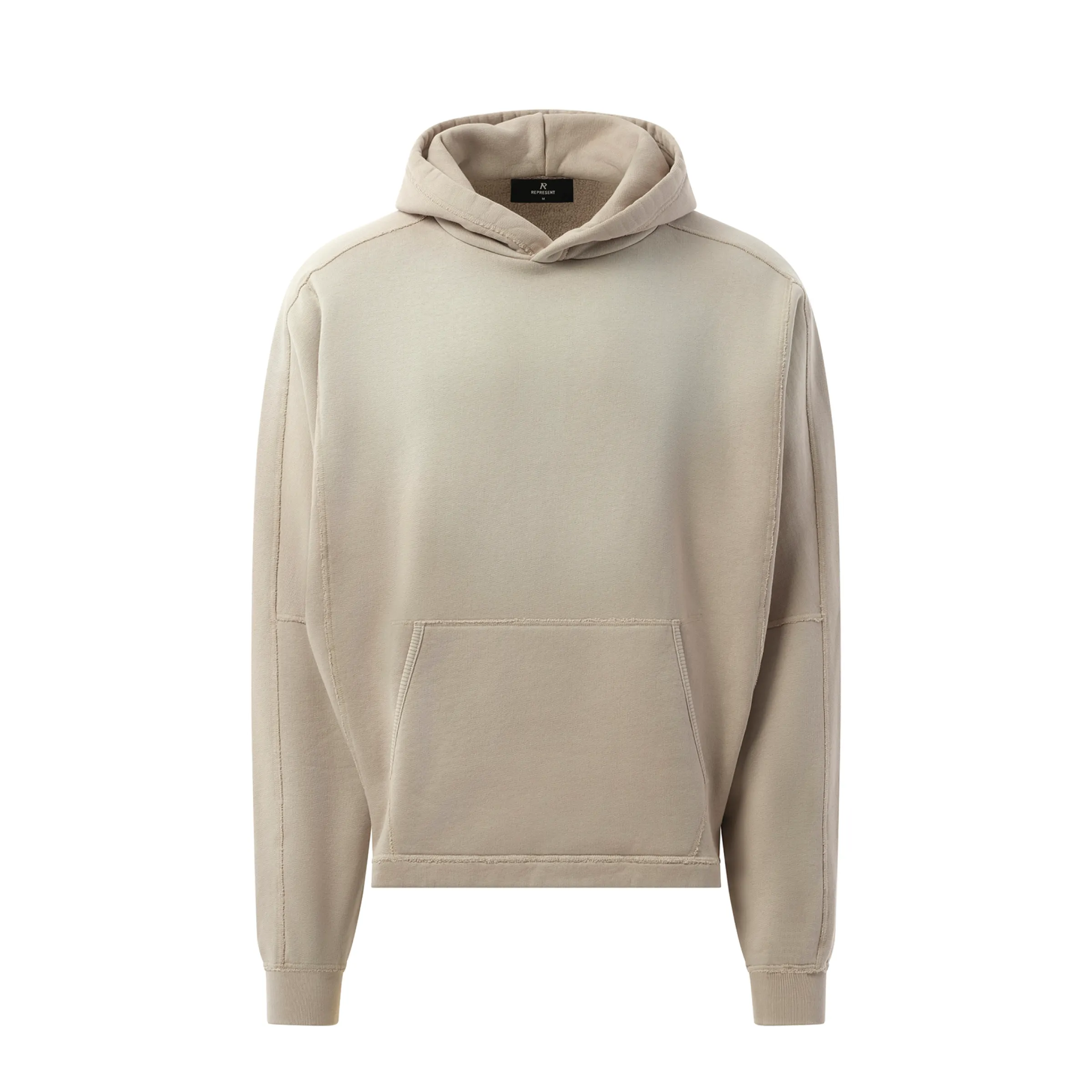 Step Hem Hoodie in Oat