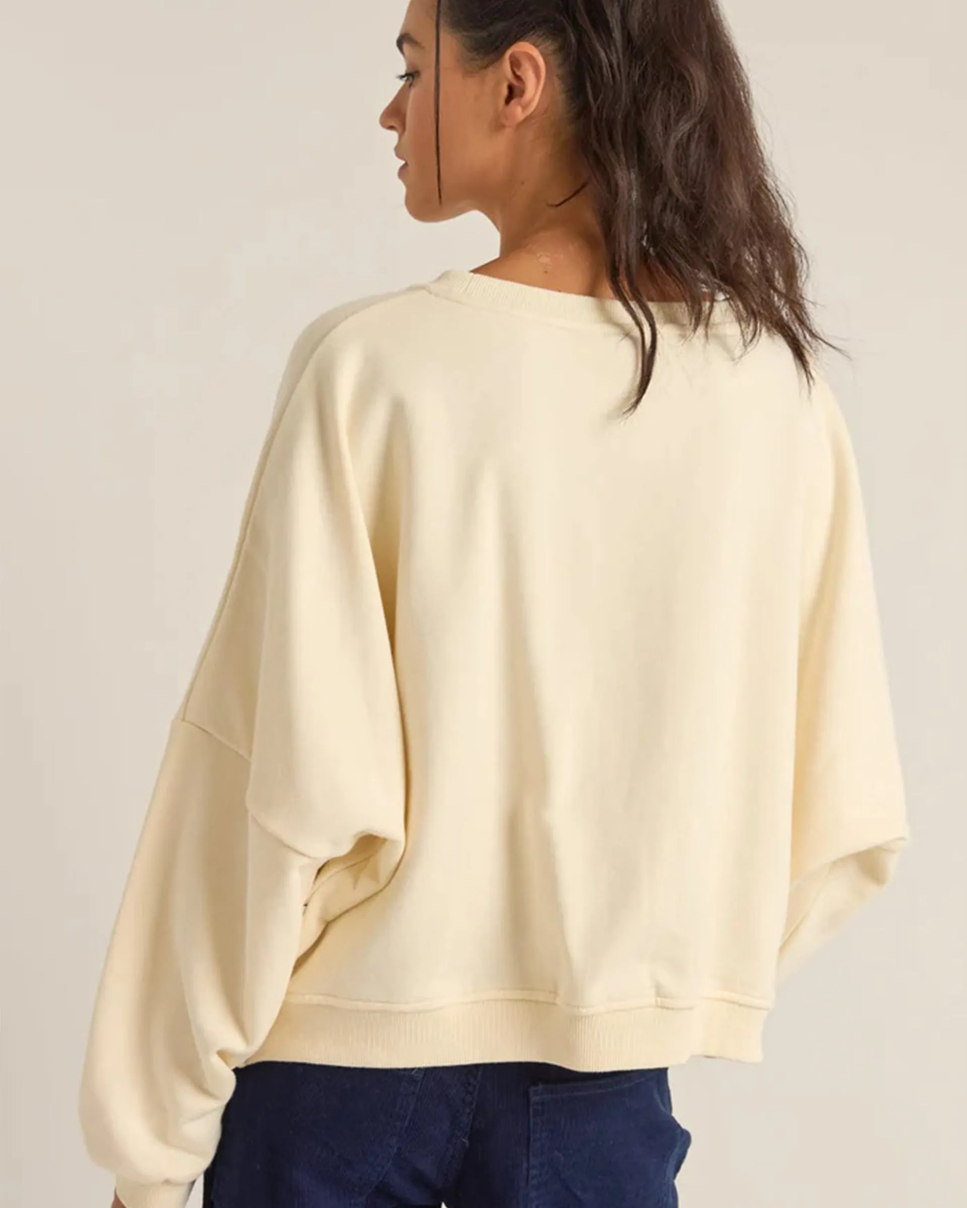 Sun Bleached Slouch Fleece