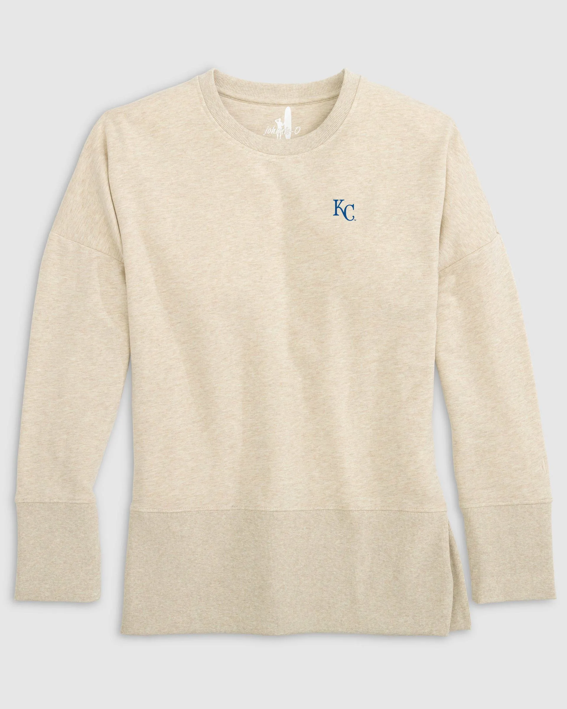 Women's Kansas City Royals Britanny Crewneck Sweatshirt