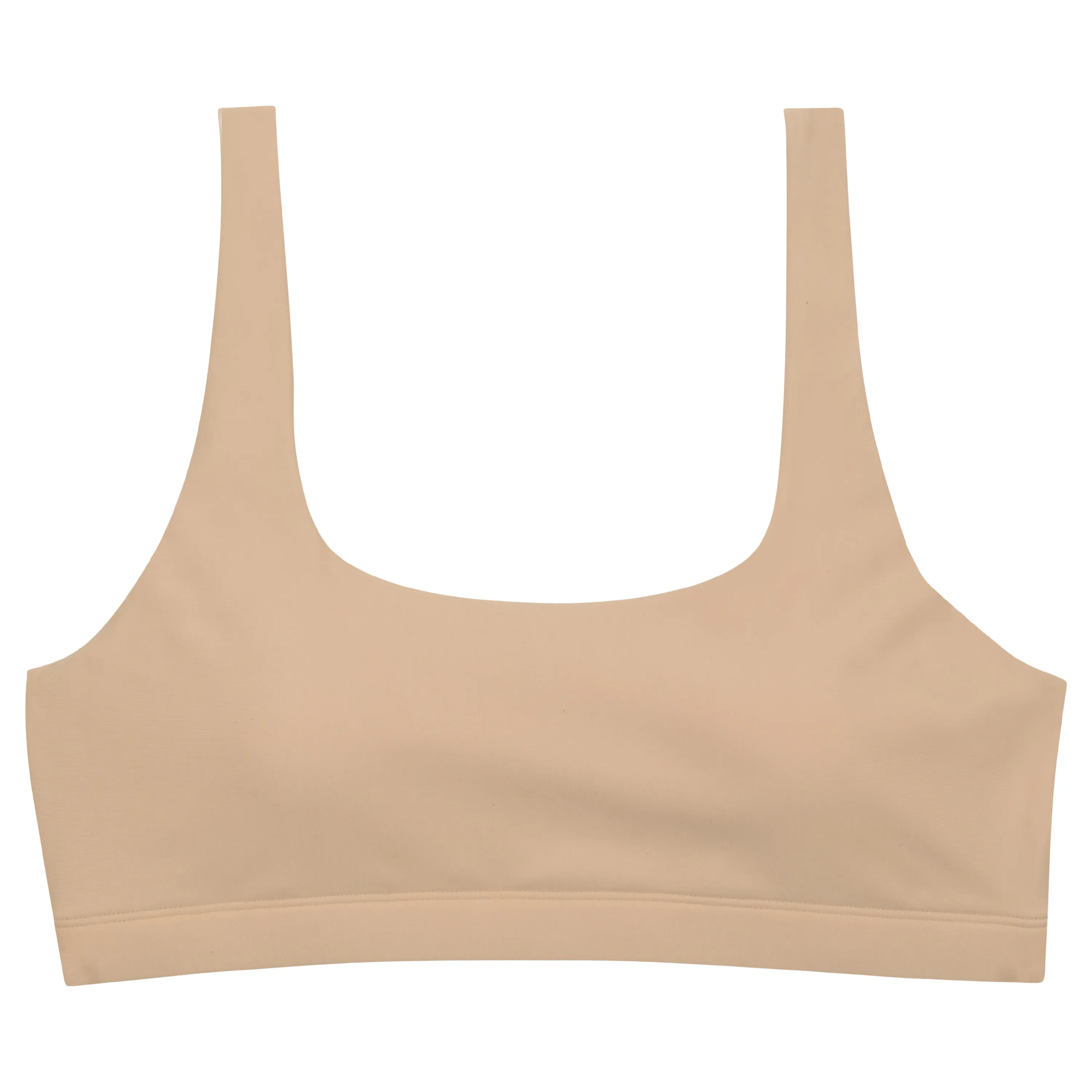 Women's Scoop Neck Bikini Top | "Sandy Beach"